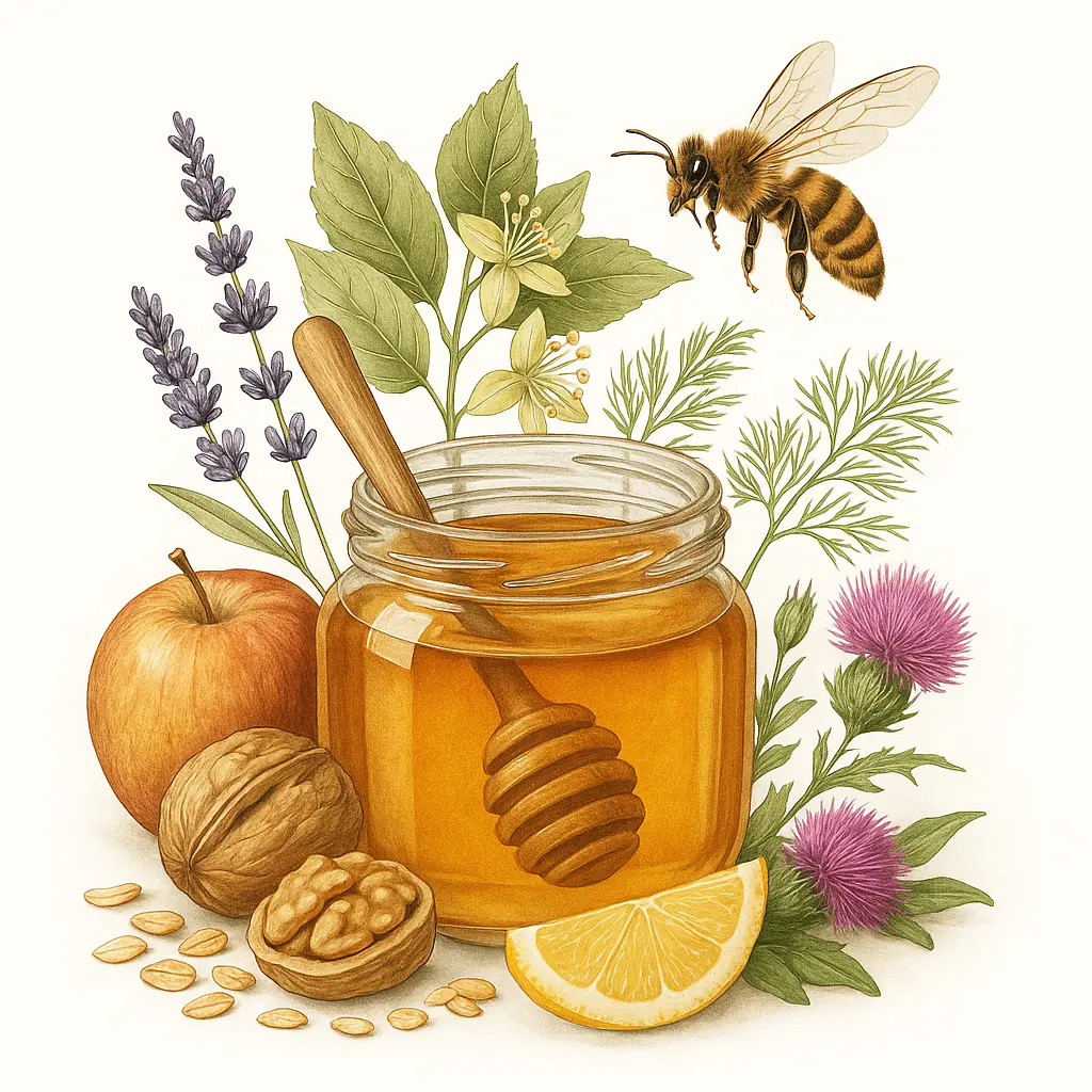 خواص عسل چهل گیاه چیست